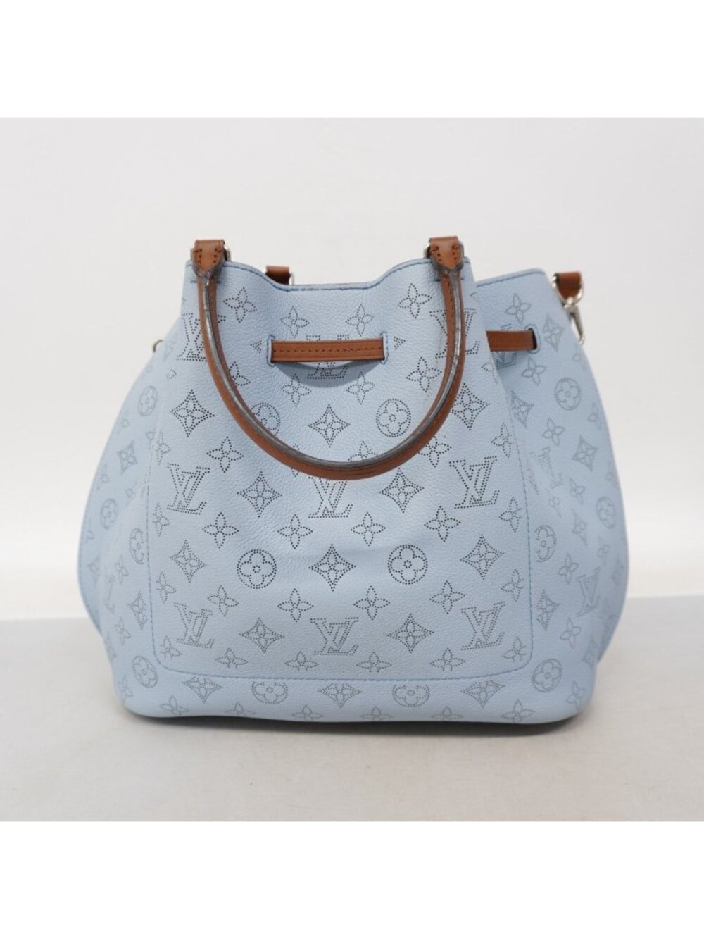 ★SOLD★ Louis Vuitton Handbag Mahina Girolatta Blue Horizon 2-Way - Picture 9 of 9